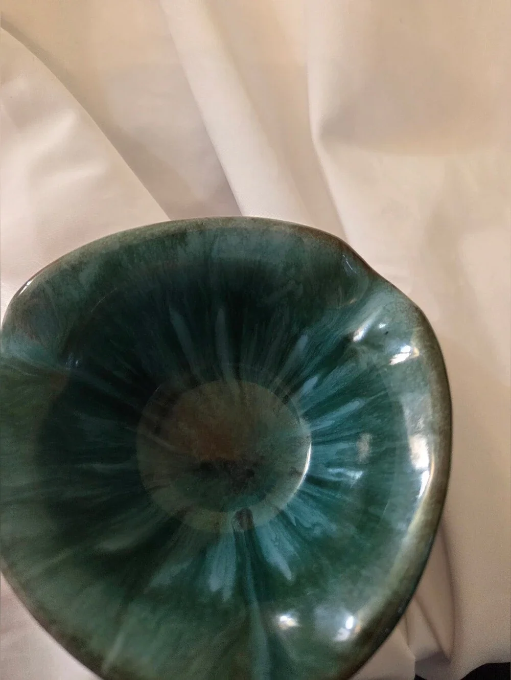 BC35 Vintage ” Blue Mountain Pottery Canada” Bowl Shaped Ashtray.